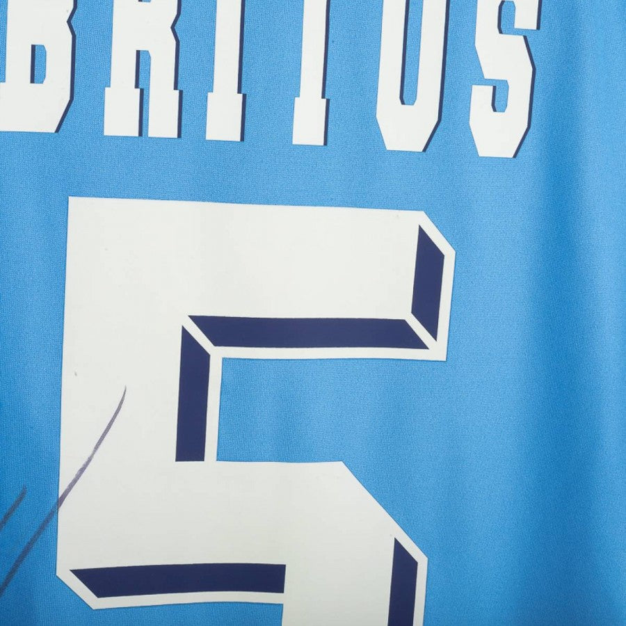 Maglia Home Napoli Macron Britos 5 Autografata 2012/2013 by MACRON - Home (8)