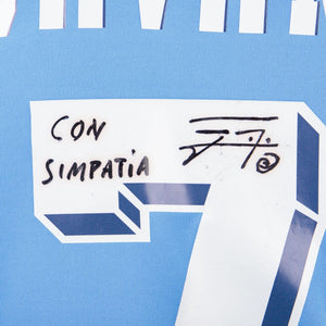 maglia home napoli macron cavani 7 autografata 2012/2013 by MACRON - Home (9)