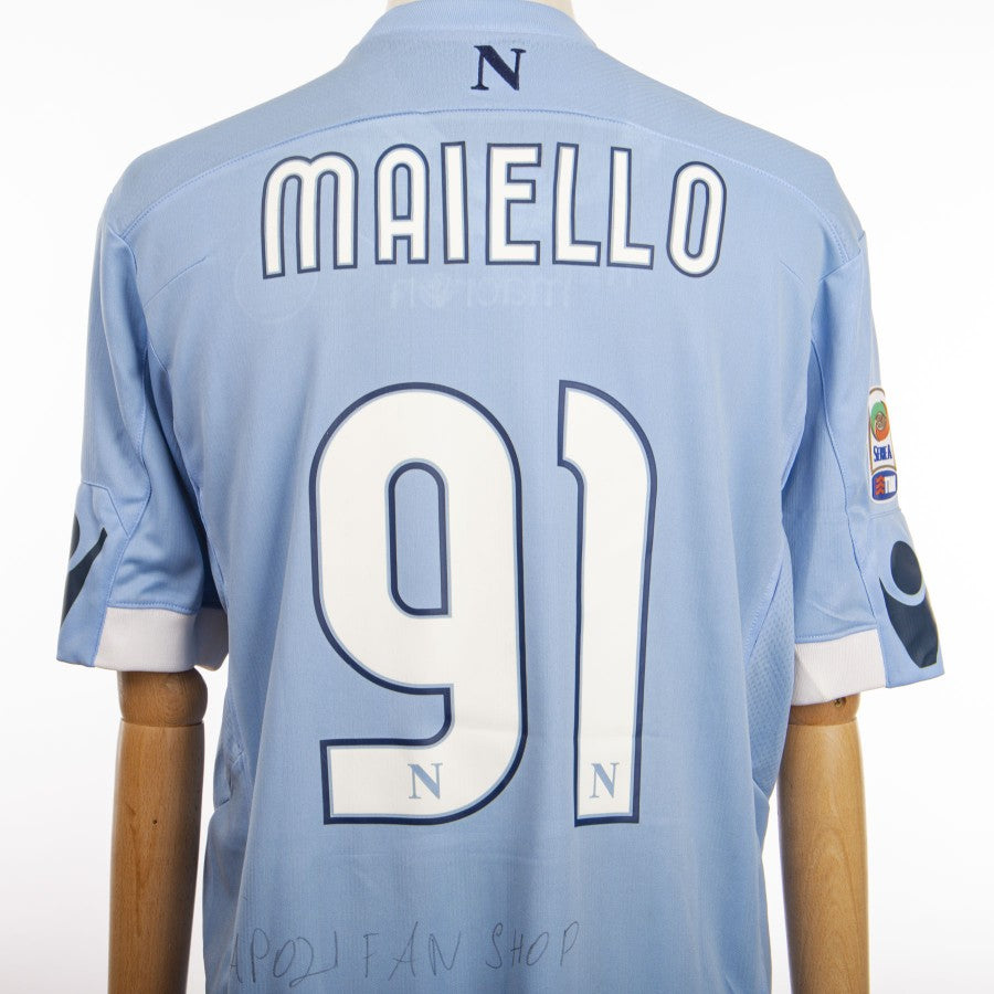 maglia home napoli maiello 91 2010/2011  by MACRON - Home (10)