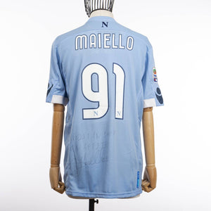maglia home napoli maiello 91 2010/2011  by MACRON - Home