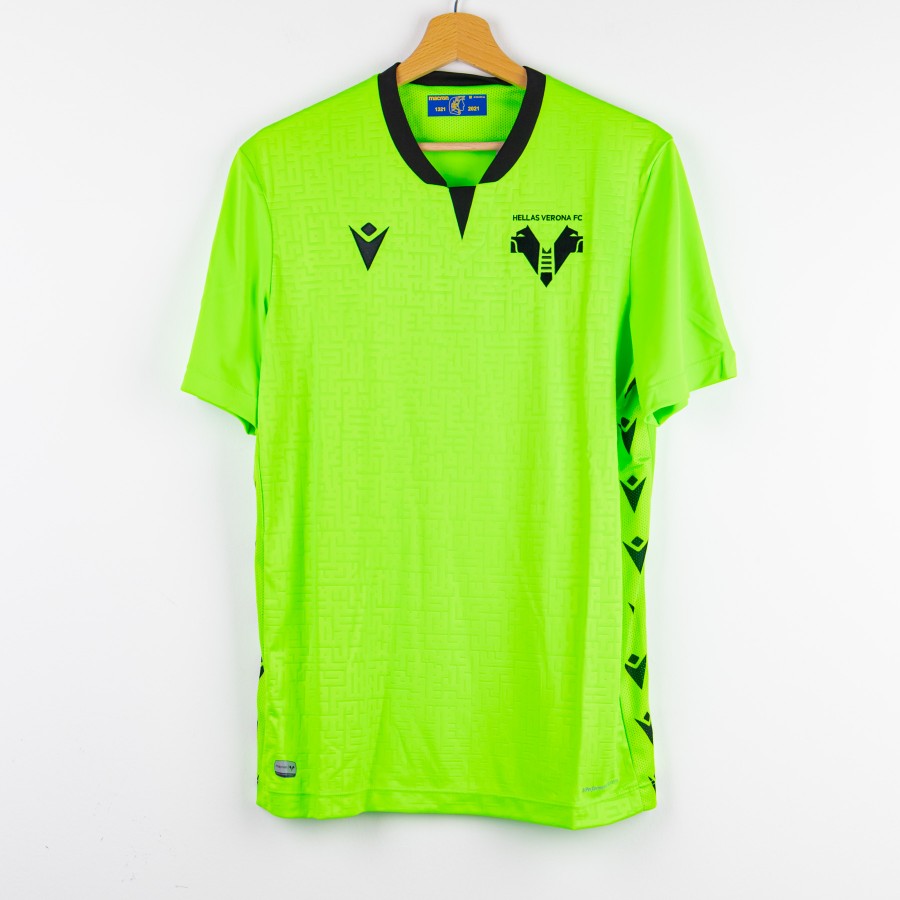 2021/2022 Hellas Verona Macron Goalkeeper Home Jersey
