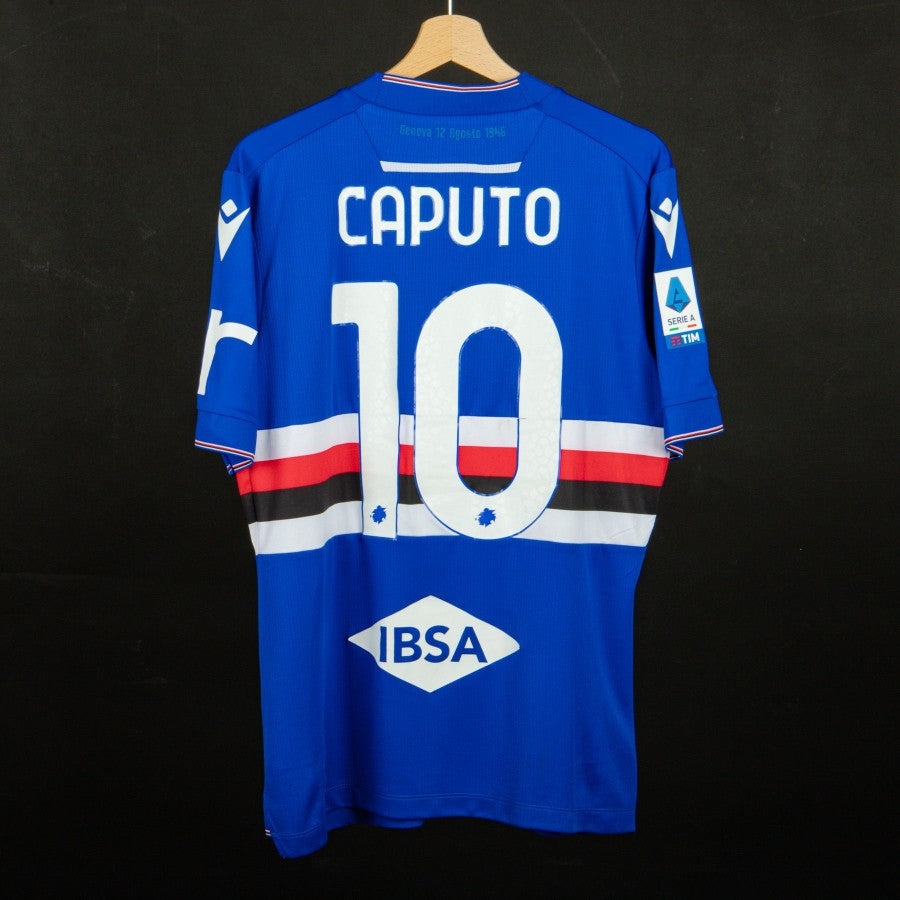 maglia home sampdoria macron caputo 10 2022/2023 by MACRON - Home