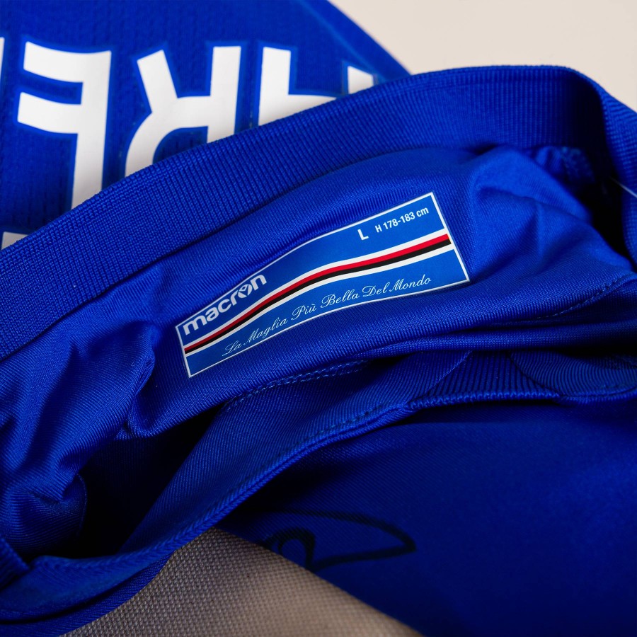 maglia home sampdoria quagliarella 27 2021/2022 autografata by MACRON - Home (4)