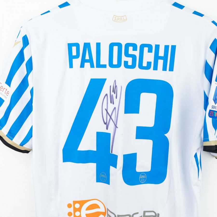 maglia home spal macron Paloschi 43 2019/2020 by MACRON - Home (4)