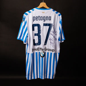 maglia home spal macron petagna 37 2018/2019 autografata by MACRON - Home
