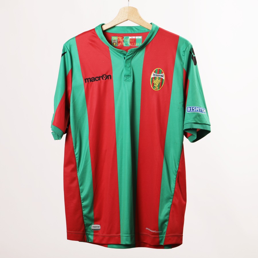 Maglia home Ternana Santacroce 33 2016/2017 by MACRON - Home (2)