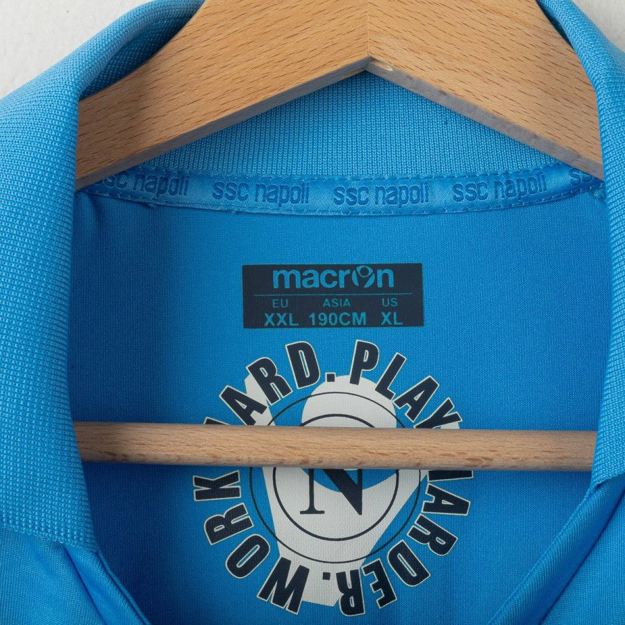 Maglia Home UCL Napoli Cannavaro 28 2011/2012 by MACRON - Home (11)