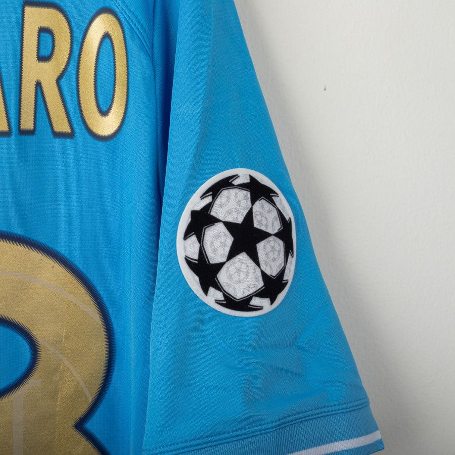 Maglia Home UCL Napoli Cannavaro 28 2011/2012 by MACRON - Home (3)