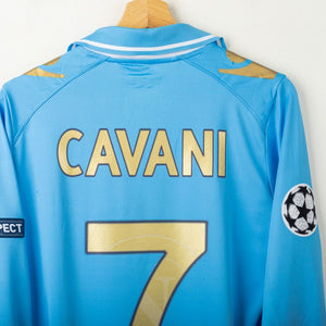Maglia Home UCL Napoli Macron Cavani 7 2011/2012  by MACRON - Home (4)