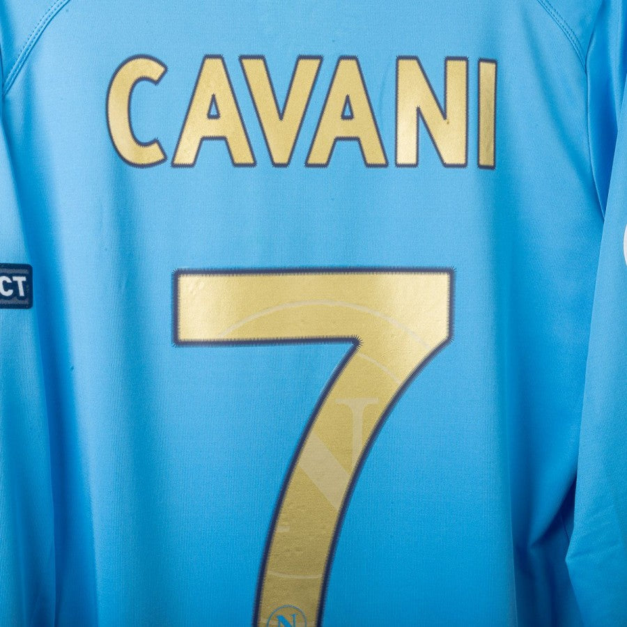 2011/2012 Home UCL Napoli Shirt Cavani 7
