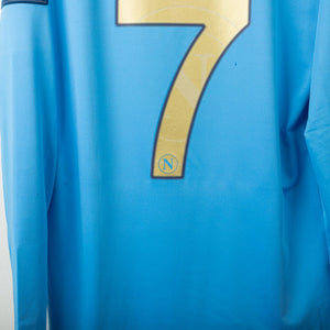 Maglia Home UCL Napoli Macron Cavani 7 2011/2012  by MACRON - Home (6)