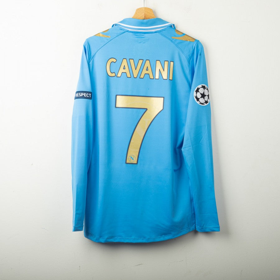 2011/2012 Home UCL Napoli Shirt Cavani 7