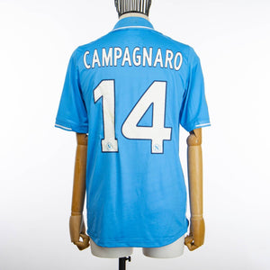 maglia napoli campagnaro indossata in Napoli-Siena 21-03-2012    by MACRON - Home