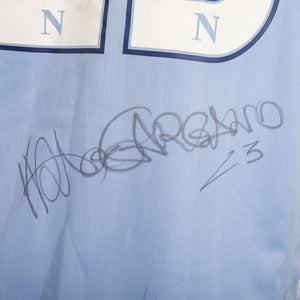 maglia napoli gargano indossata in Napoli-Villareal 17-02-2011    by MACRON - Home (11)