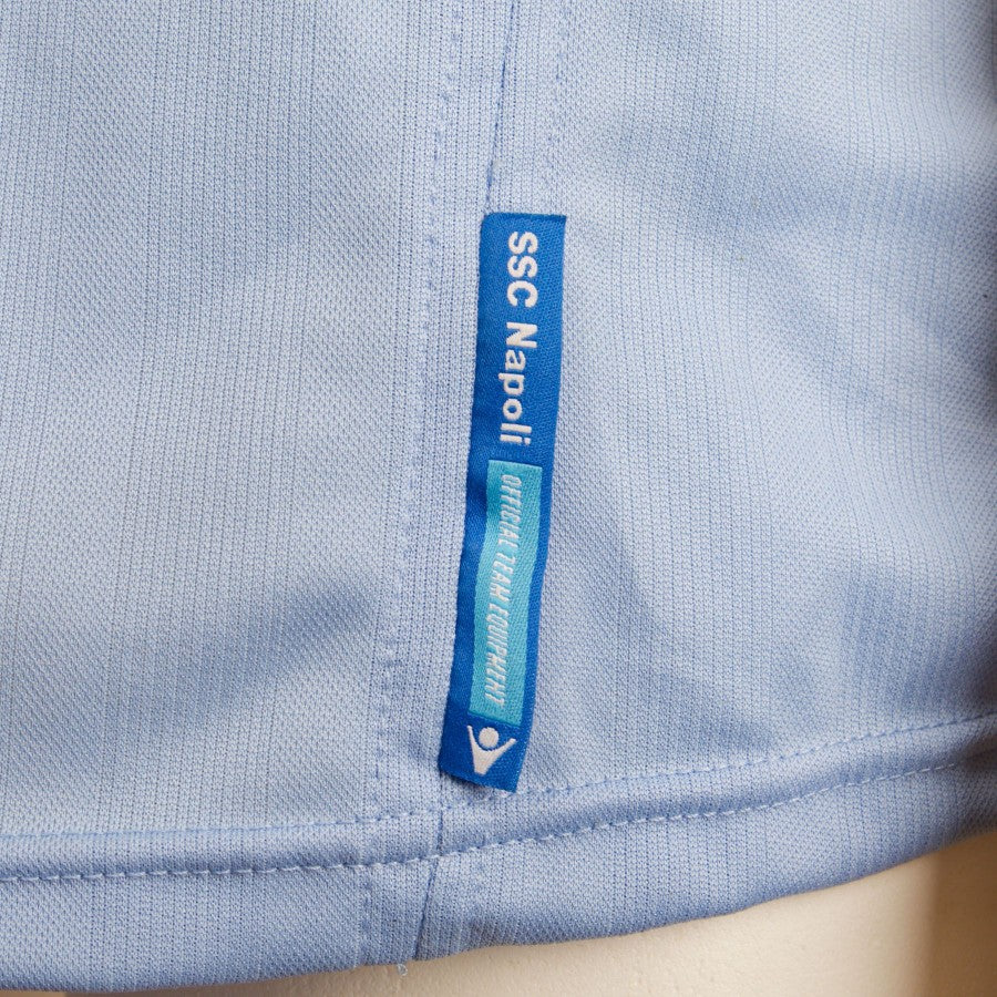 maglia napoli gargano indossata in Napoli-Villareal 17-02-2011    by MACRON - Home (12)