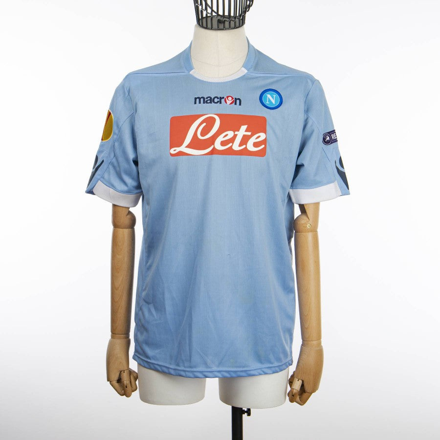maglia napoli gargano indossata in Napoli-Villareal 17-02-2011    by MACRON - Home (2)