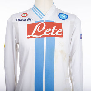 maglia napoli zuniga indossata in Victoria Plzen-Napoli 21-02-2013 by MACRON - Home (15)