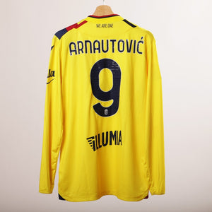 Maglia third Bologna Arnautovic 9 ml 2021/2022 by MACRON - Home