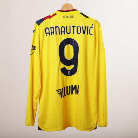 Maglia third Bologna Arnautovic 9 ml 2021/2022 by MACRON - Home