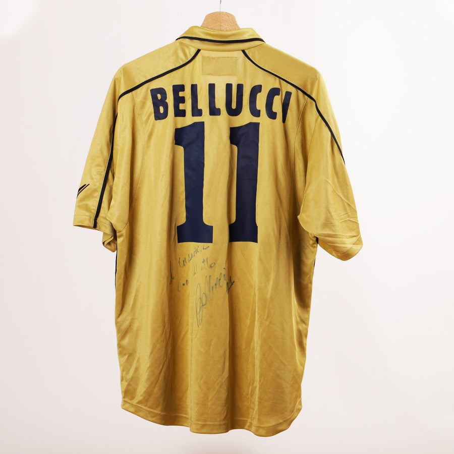 Maglia third Bologna Bellucci 11 2002/2003 by MACRON - Home