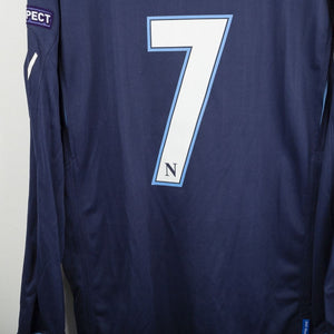 maglia third ssc napoli macron Cavani 7 Utrecht 3 - Napoli 3 2010/2011  by MACRON - Home (6)