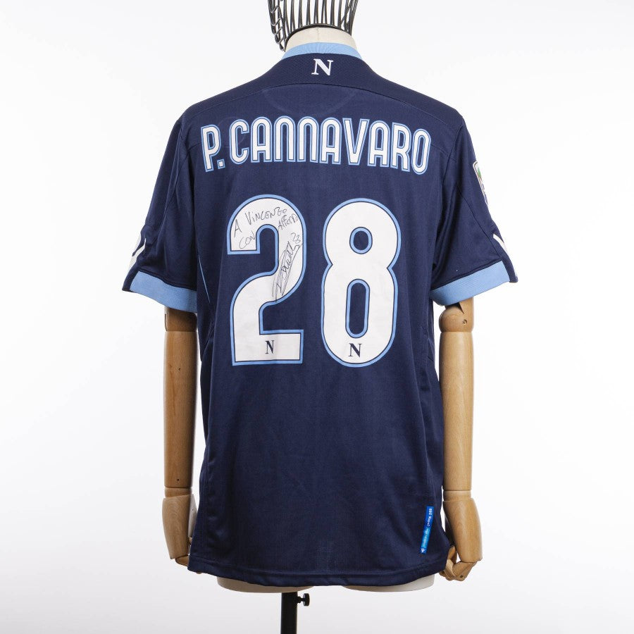 maglia third ssc napoli macron p.cannavaro 28 2010/2011  by MACRON - Home