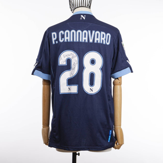 maglia third ssc napoli macron p.cannavaro 28 2010/2011  by MACRON - Home