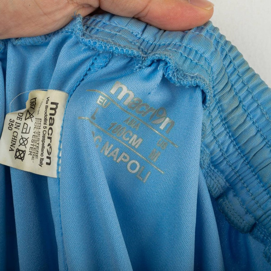 Pantaloncini Home Napoli Macron Pazienza 5 2010/2011 by MACRON - Home (16)