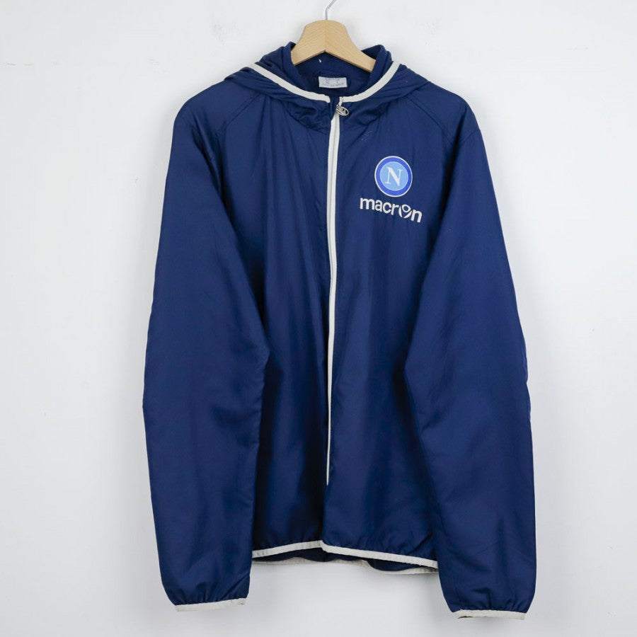 macron Napoli ウィンドブレーカー ネイビー SSC Napoli Macron Uefa Tracksuit 2011/2012