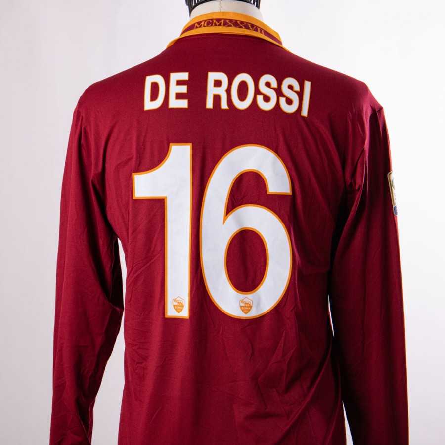 maglia home roma de rossi 16 ml 2013/2014 - Home (12)
