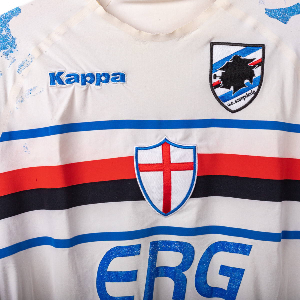 Maglia Away Sampdoria Kappa Volpi 4 ML 2005/2006 XL