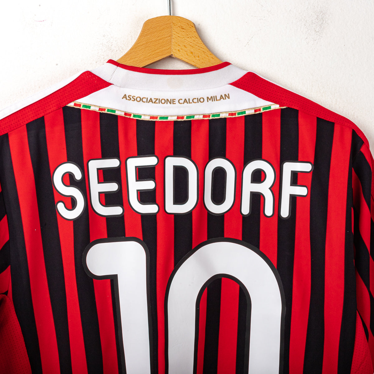 Maglia Home Milan Adidas Seedorf 10 2011/2012 M