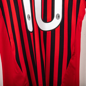 Maglia Home Milan Adidas Seedorf 10 2011/2012 M