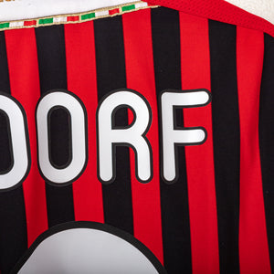 Maglia Home Milan Adidas Seedorf 10 2011/2012 M