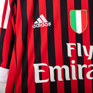 Maglia Home Milan Adidas Seedorf 10 2011/2012 M