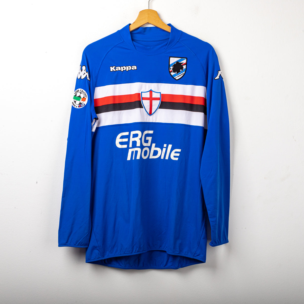 Maglia Home Sampdoria Kappa Palombo 17 ML 2006/2007 XL