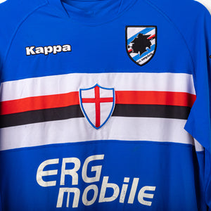 Maglia Home Sampdoria Kappa Palombo 17 ML 2006/2007 XL