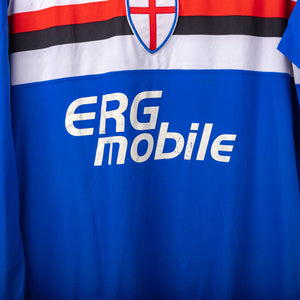 Maglia Home Sampdoria Kappa Palombo 17 ML 2006/2007 XL