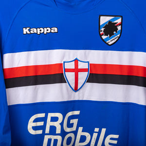 Maglia Home Sampdoria Kappa Palombo 17 ML 2006/2007 XL