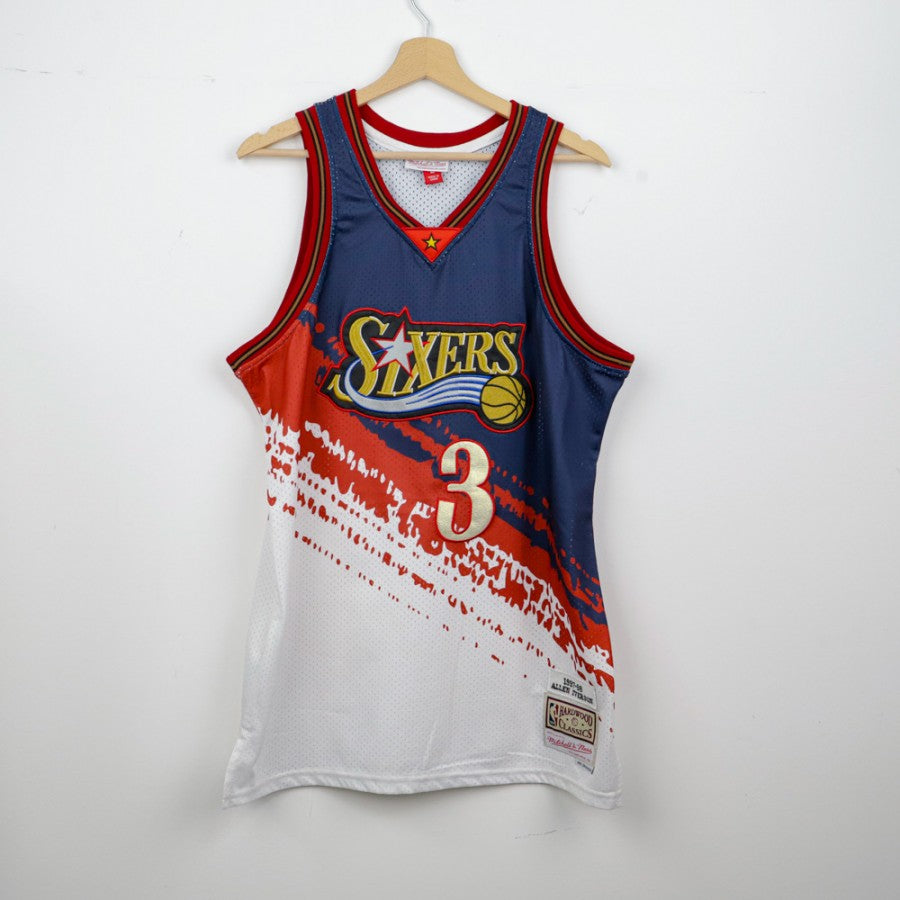 Canotta Nba mitchell&ness sixers iverson 3 by Mitchell&Ness - Home (2)