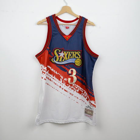 Canotta Nba mitchell&ness sixers iverson 3 by Mitchell&Ness - Home (2)