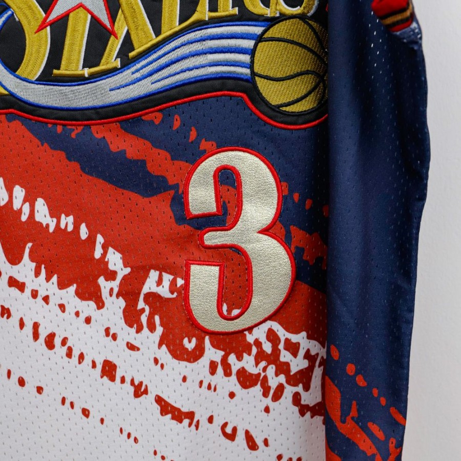 NBA Mitchell & Ness Sixers Iverson 3 Tank Top