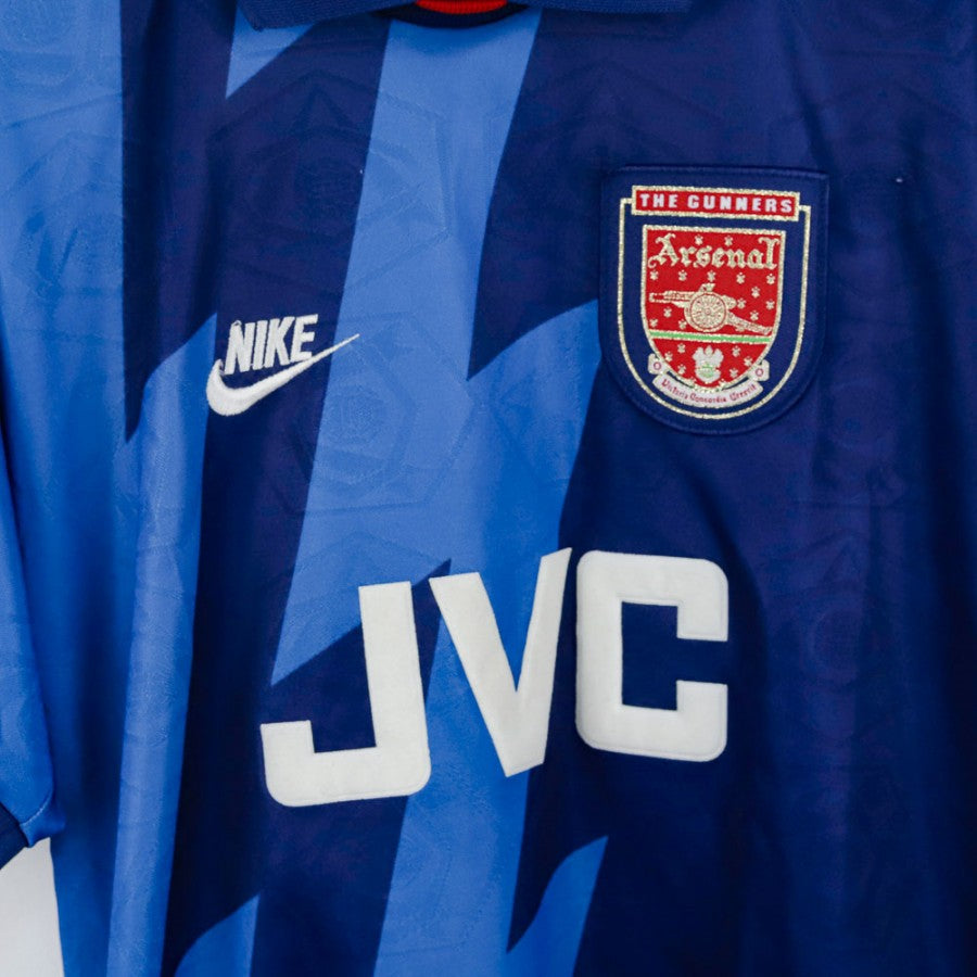 arsenal nike adams 6 1995/1996 away shirt