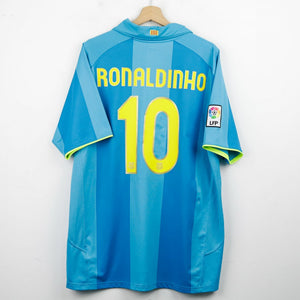Maglia Away Barcellona Nike Ronaldinho 10 2007/2008 by NIKE - Home