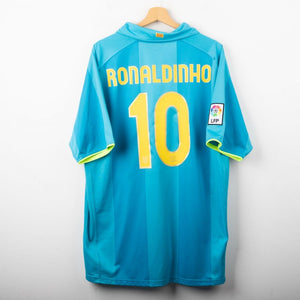 Maglia Away Barcellona Nike Ronaldinho 10 2007/2008 by NIKE - Home