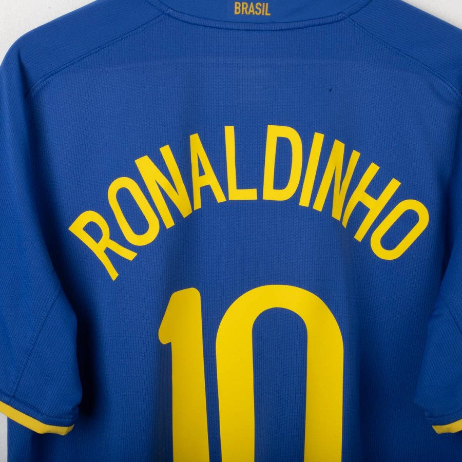 Maglia Away Brasile Nike Ronaldinho 10 2008/2009 by NIKE - Home (4)