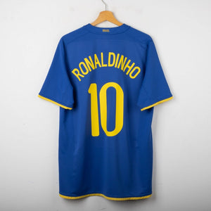 Maglia Away Brasile Nike Ronaldinho 10 2008/2009 by NIKE - Home