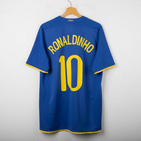 Maglia Away Brasile Nike Ronaldinho 10 2008/2009 by NIKE - Home