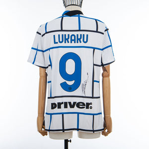maglia away inter lukaku 9 autografata 2020/2021 by NIKE - Home