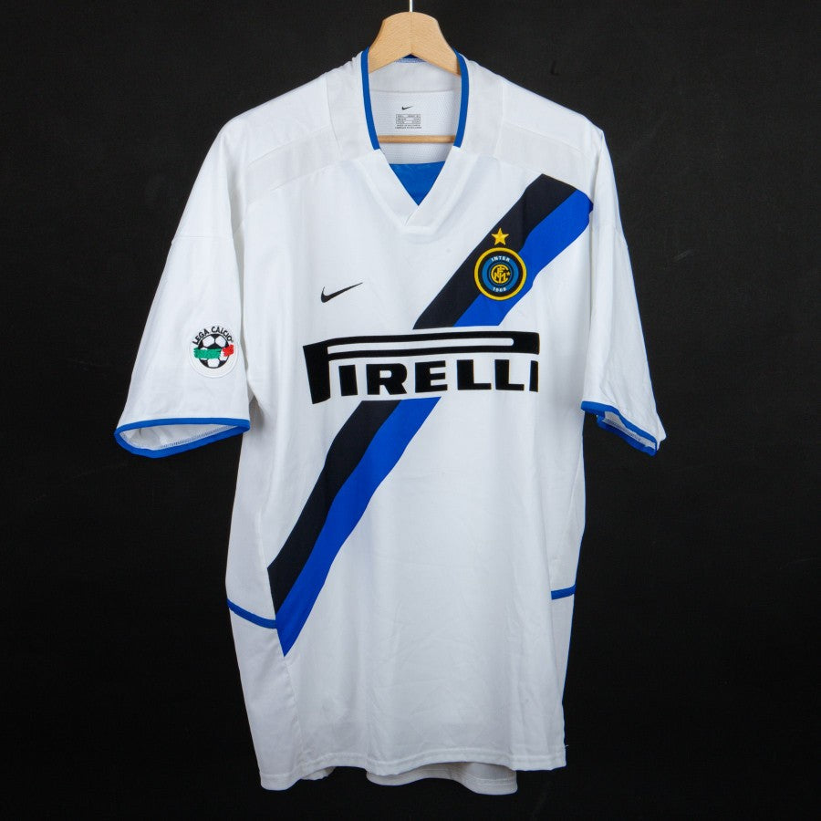 ウェア Inter Nike template 2002-2003 Goalkeeper 2002/2003 inter nike J.Zanetti 4 signed away jersey